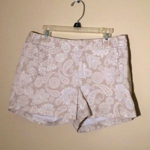 Beige GAP Stretch Shorts
